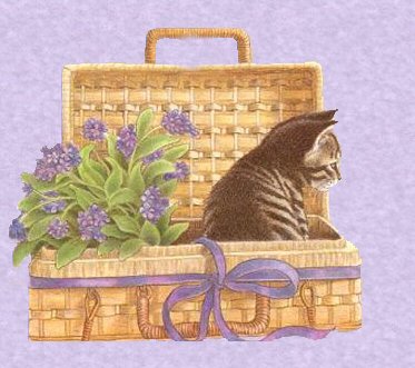 Cat picnic basket